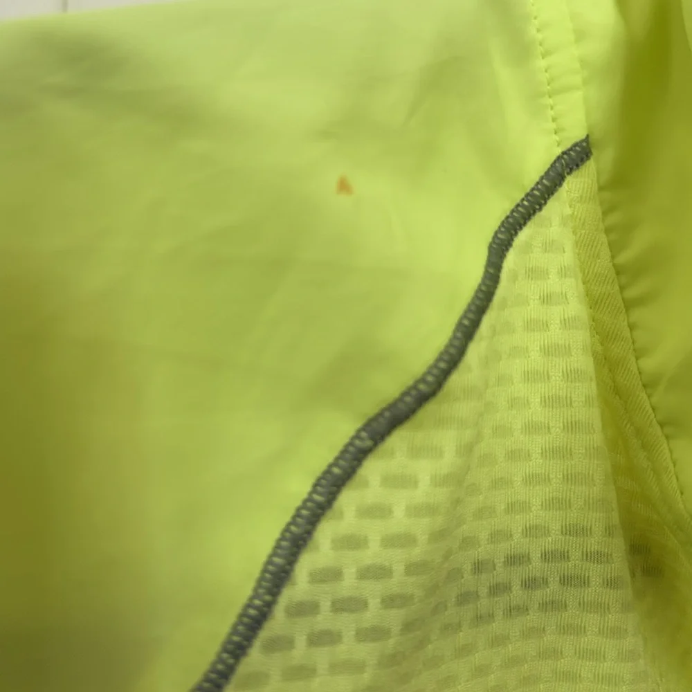Champion Women's Neon Yellow Jacket windbreaker zipper pockets &closure. XS/TP - Picture 6 of 14